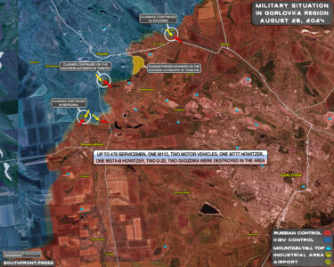 Military Situation On Ukrainian Frontlines On August 28, 2024 (Map Update)