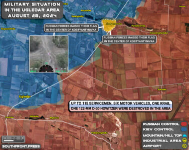 Military Situation On Ukrainian Frontlines On August 28, 2024 (Map Update)