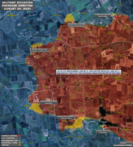 Military Situation On Ukrainian Frontlines On August 29, 2024 (Map Update)