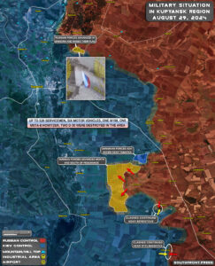 Military Situation On Ukrainian Frontlines On August 29, 2024 (Map Update)