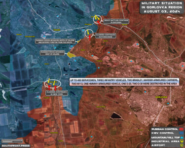 Military Situation On Ukrainian Frontlines On August 3, 2024 (Maps Update)