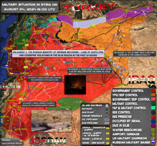 Military Situation In Syria On August 4, 2024 (Map Update)