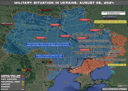 Military Situation On Ukrainian Frontlines On August 5, 2024 (Maps Update)