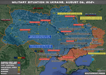 Military Situation On Ukrainian Frontlines On August 6, 2024 (Maps Update)