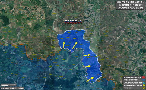 Military Situation In Kursk Region On August 7, 2024 (Map Update)