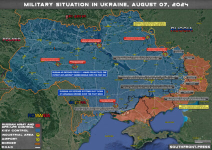 Military Situation On Ukrainian Frontlines On August 7, 2024 (Maps Update)