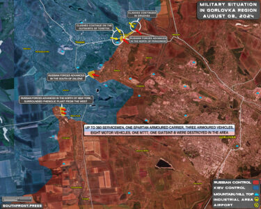 Military Situation On Ukrainian Frontlines On August 8, 2024 (Maps Update)