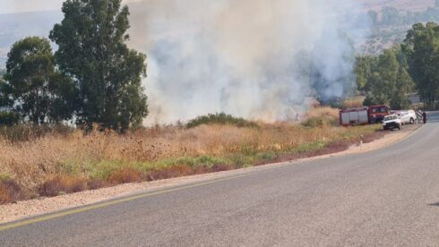 Hezbollah Target Northern Israel With Barrage Of Rockets