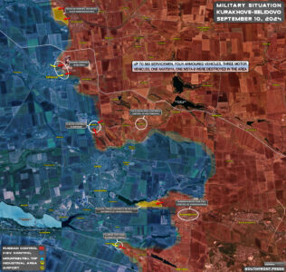 Military Situation On Ukrainian Frontlines On September 10, 2024 (Maps Update)