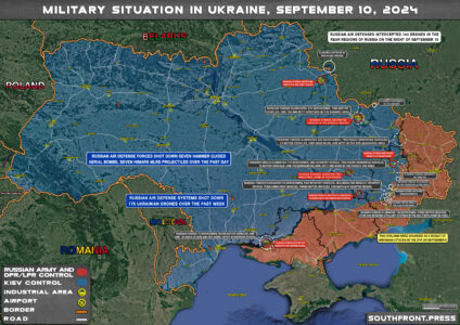 Military Situation On Ukrainian Frontlines On September 10, 2024 (Maps Update)