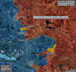 Military Situation In Russian Kursk Region And On Ukrainian Frontlines On September 11, 2024 (Maps Update)