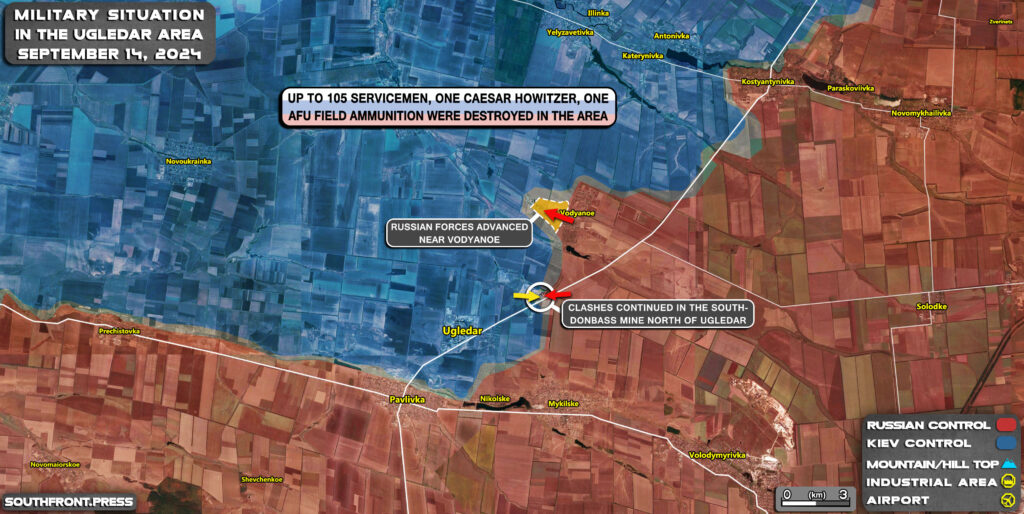 Military Situation In Russian Kursk Region And On Ukrainian Frontlines On September 14, 2024 (Maps Update)