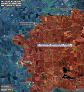 Military Situation In Russian Kursk Region And On Ukrainian Frontlines On September 15, 2024 (Maps Update)