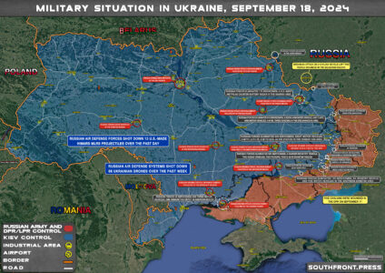 Military Situation On Ukrainian Frontlines On September 18, 2024 (Maps Update)