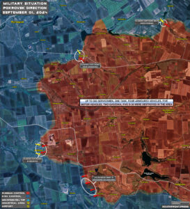 Military Situation In Pokrovsk Direction And In Russian Kursk Region On September 1, 2024 (Maps Update)