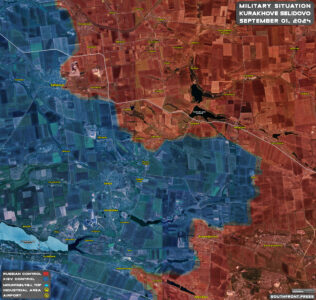 Military Situation In Pokrovsk Direction And In Russian Kursk Region On September 1, 2024 (Maps Update)