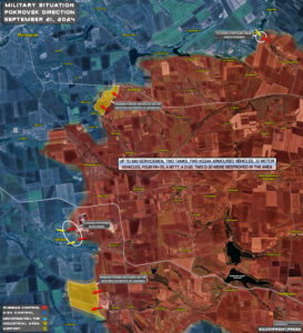 Military Situation In Russian Kursk Region And On Ukrainian Frontlines On September 21, 2024 (Maps Update)