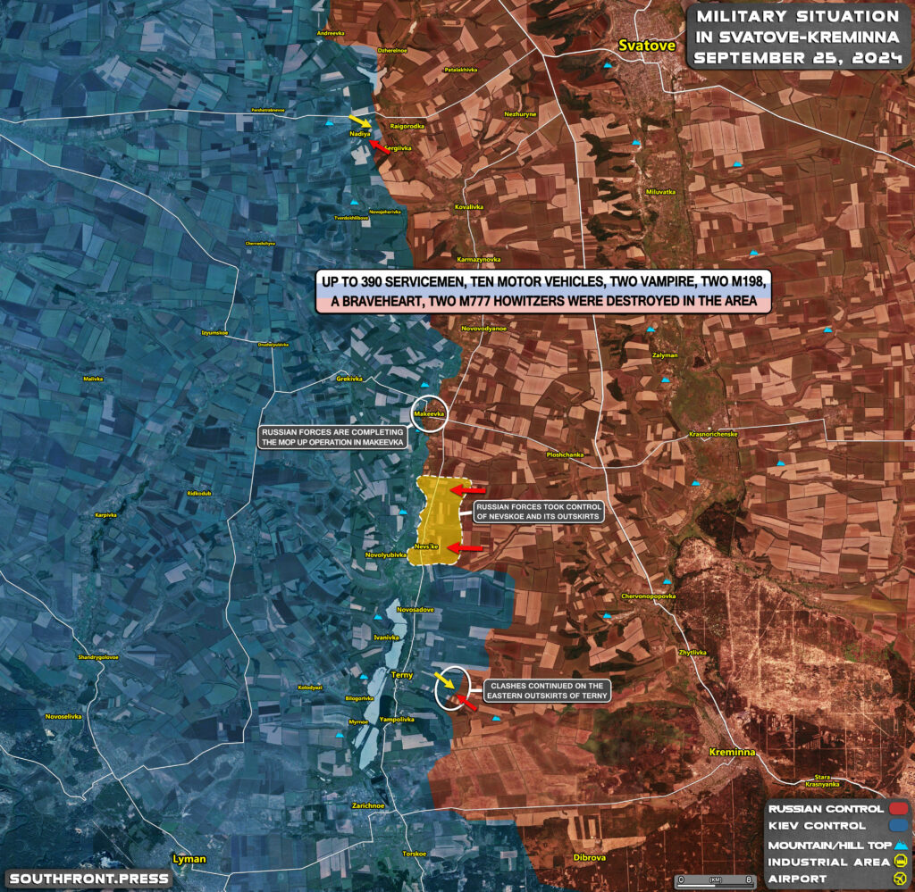 Military Situation In Russian Kursk Region And On Ukrainian Frontlines On September 25, 2024 (Maps Update)