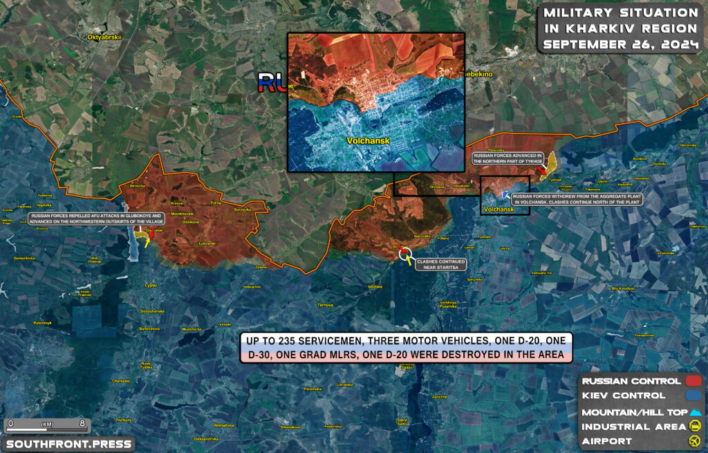 Military Situation In Russian Kursk Region And On Ukrainian Frontlines On September 26, 2024 (Maps Update)