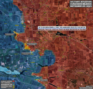 Military Situation On Ukrainian Frontlines On September 29, 2024 (Maps Update)