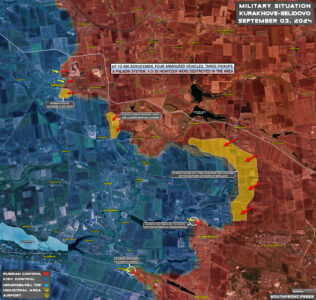 Military Situation In Russian Kursk Region And On Ukrainian Frontlines On September 3, 2024 (Maps Update)