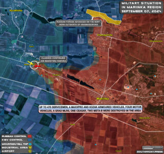 Military Situation On Ukrainian Frontlines On September 7, 2024 (Maps Update)