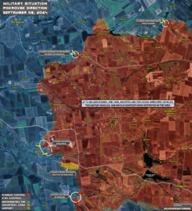 Military Situation In Russian Kursk Region And On Ukrainian Frontlines On September 8, 2024 (Maps Update)