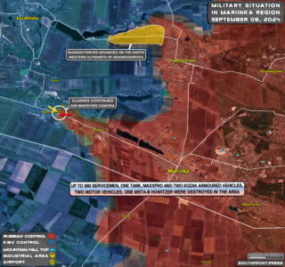 Military Situation In Russian Kursk Region And On Ukrainian Frontlines On September 8, 2024 (Maps Update)