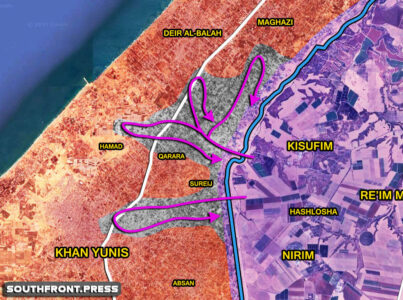 War In The South, Insecurity In The North. Israel Desperately Opens A New Front In The West Bank