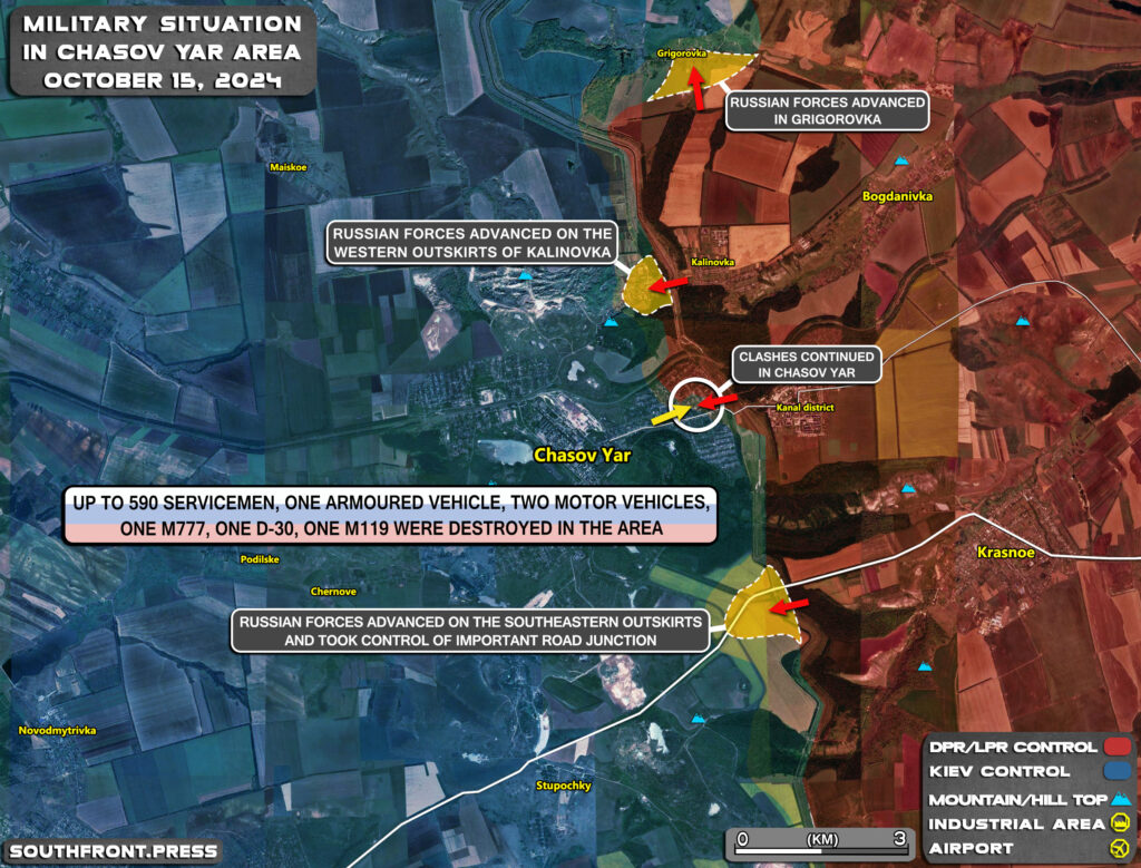 Military Situation In Russian Kursk Region And On Ukrainian Frontlines On October 15, 2024 (Maps Update)