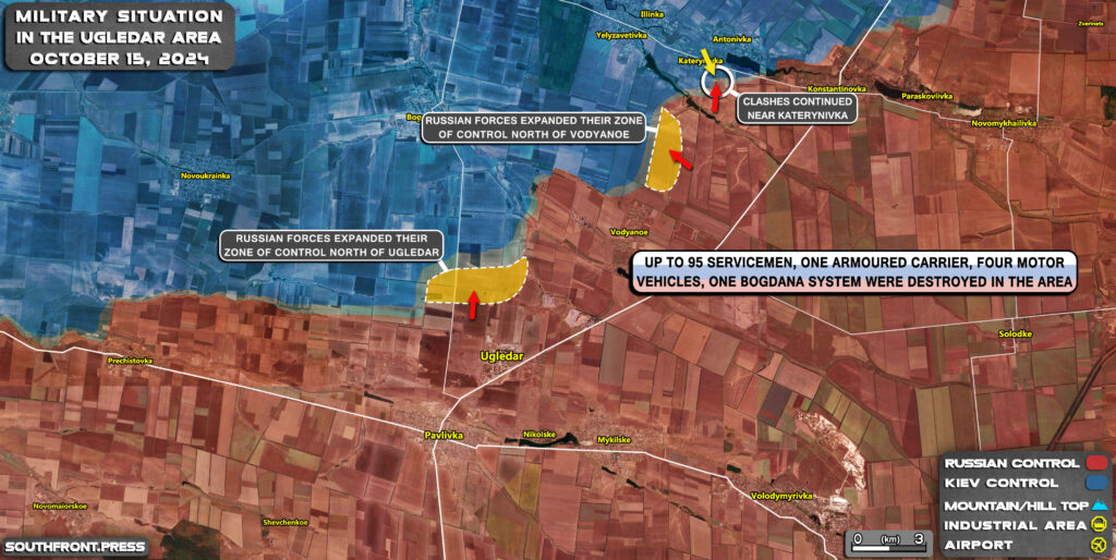 Military Situation In Russian Kursk Region And On Ukrainian Frontlines On October 15, 2024 (Maps Update)