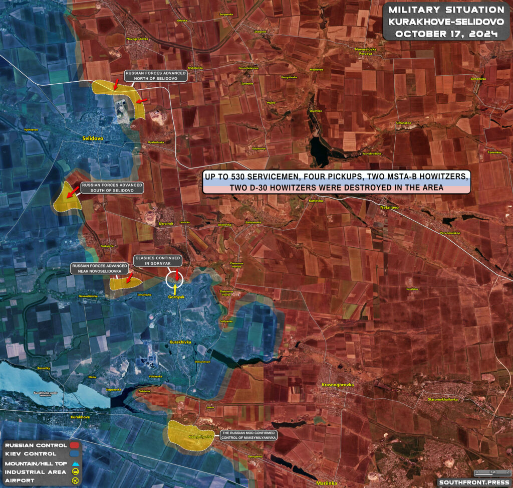 Military Situation In Russian Kursk Region And On Ukrainian Frontlines On October 17, 2024 (Maps Update)