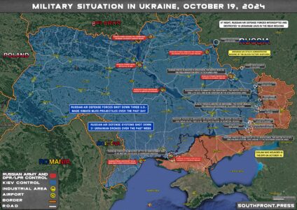 Military Situation On Ukrainian Frontlines On October 19, 2024 (Maps Update)