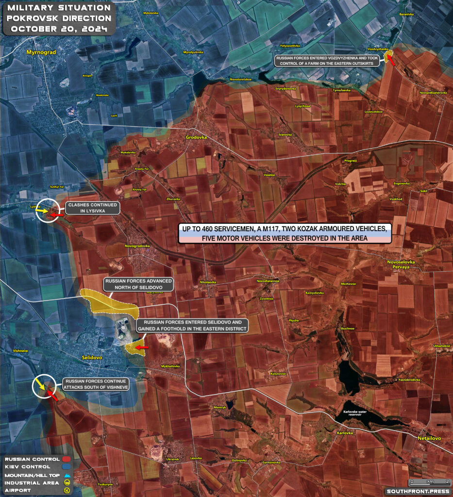 Military Situation In Russian Kursk Region And On Ukrainian Frontlines On October 20, 2024 (Maps Update)