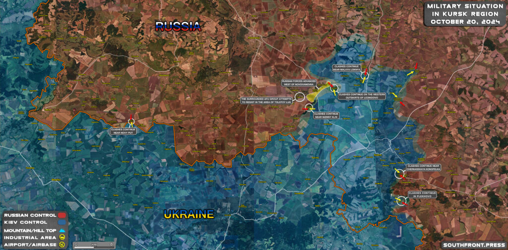 Military Situation In Russian Kursk Region And On Ukrainian Frontlines On October 20, 2024 (Maps Update)