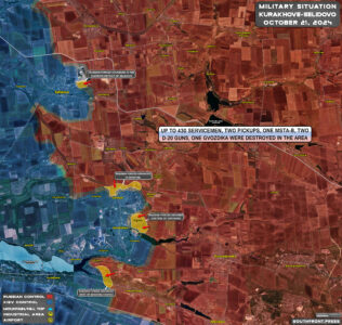 Military Situation In Russian Kursk Region And On Ukrainian Frontlines On October 21, 2024 (Maps Update)