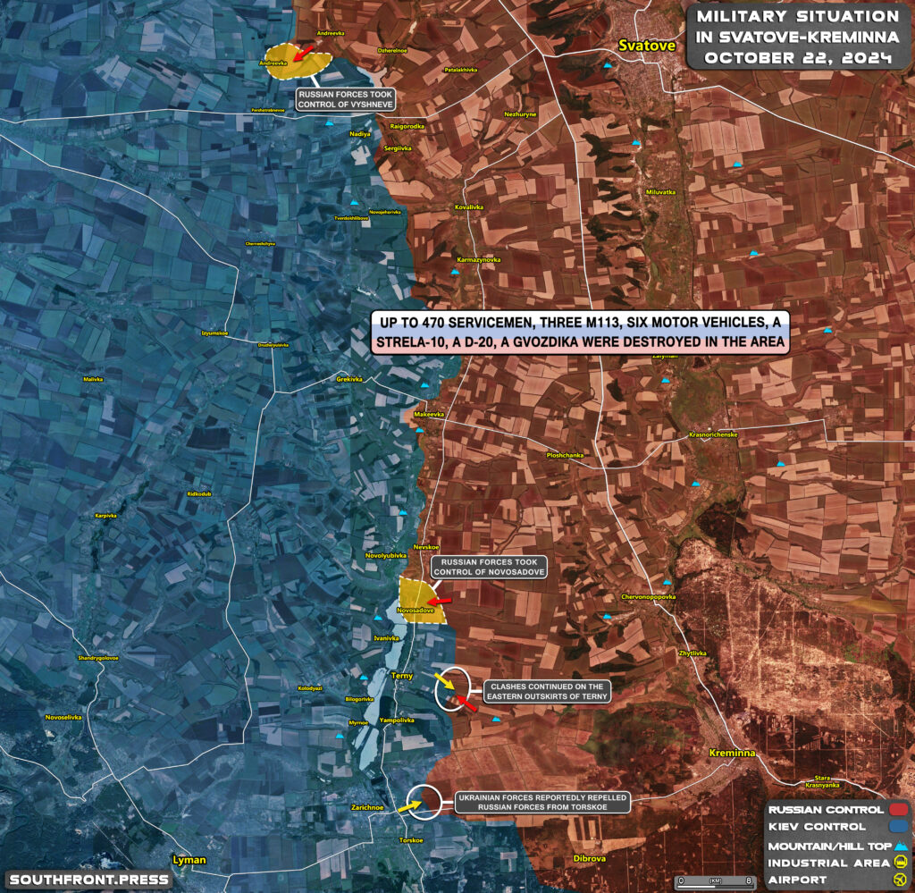 Military Situation On Ukrainian Frontlines On October 22, 2024 (Maps Update)