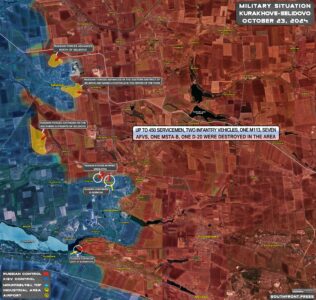 Military Situation On Ukrainian Frontlines On October 23, 2024 (Maps Update)