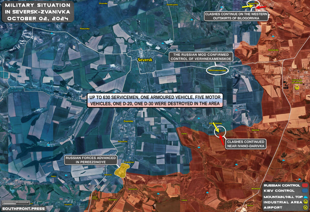 Military Situation In Russian Kursk Region And On Ukrainian Frontlines On October 2, 2024 (Maps Update)