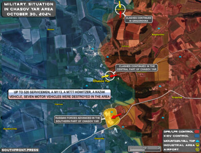 Military Situation On Ukrainian Frontlines On October 30, 2024 (Maps Update)