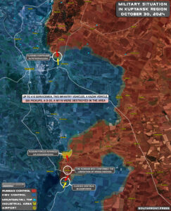 Military Situation On Ukrainian Frontlines On October 30, 2024 (Maps Update)