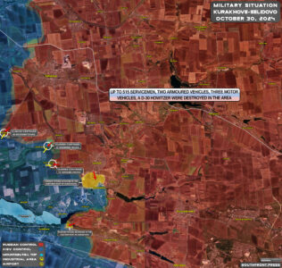 Military Situation On Ukrainian Frontlines On October 30, 2024 (Maps Update)