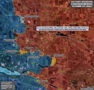 Military Situation On Ukrainian Frontlines On October 7, 2024 (Map Update)