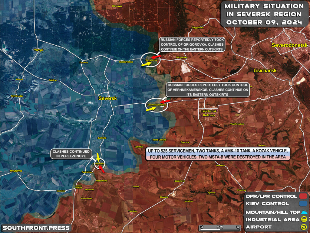 Military Situation On Ukrainian Frontlines On October 9, 2024 (Maps Update)