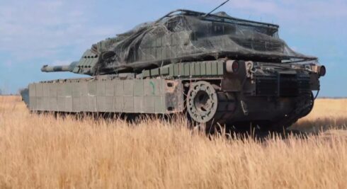 In Video: No Soviet Armor Saves NATO Tanks In Service With Ukrainian Military