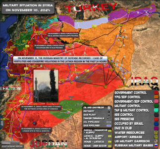 Military Situation In Syria On November 10, 2024 (Map Update)