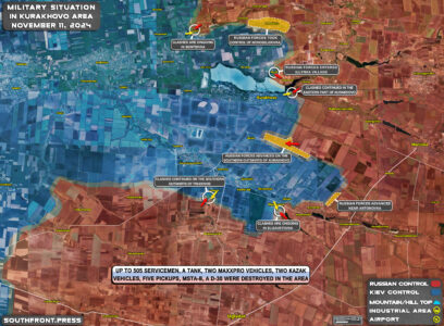 Military Situation On Ukrainian Frontlines On November 11, 2024 (Maps Update)