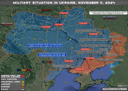 Military Situation On Ukrainian Frontlines On November 11, 2024 (Maps Update)