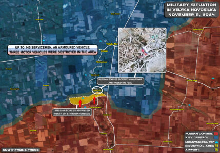 Military Situation On Ukrainian Frontlines On November 11, 2024 (Maps Update)