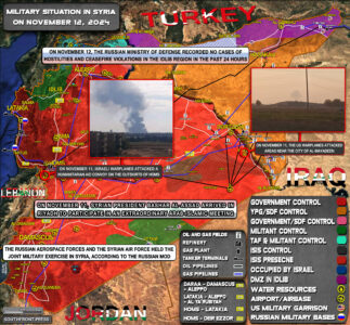 Military Situation In Syria On November 12, 2024 (Map Update)